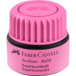Faber - castell recharge textliner refill 1549, pour surligneur 1546 et 1543, coloris rose