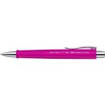 Faber - castell stylo bille poly ball xb rose