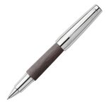 Faber - castell stylo roller e - motion en bois et chrome (noir) (import allemagne)