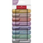 Faber - castell surligneur textliner 46 metallic, etui de 8 Faber - castell surligneur textliner 46 metallic, etui de 8