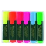 Faber - castell surligneur  textliner 48 refill  pack de 6
