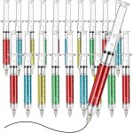 Faux aiguille seringue stylos a bille, ecrit en encre bleue ou noire, fournitures scolaires, des prix ...