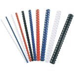 Fellowes baguettes de reliure en plastique, a4, 21 anneaux,
