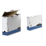 Fellowes bo�te d'archivage r - kive prima, blanc / bleu, a3