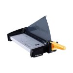 Fellowes cisaille a levier fusion, format a4, noir / jaune Fellowes cisaille a levier fusion, format a4, noir / jaune