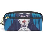 Fermeture eclair gothique fille crne bleu fort pochette sac a main trousse a crayons berger pour etudiant ...