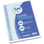 Feuilles mobiles perfores avec renfort - lign 5m - pour classeurs a anneaux - format a4 21x29, 7 cm ...