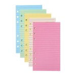 Feuilles de papier stobok a6 - paquet de 50, surface d'�criture lisse, id�ales pour cahiers, journaux ...