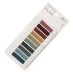 Feutres de page color�s, 200 pi�ces, onglets adh�sifs en 10 couleurs, drapeaux de notes autocollantes ...