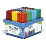 Feutres de coloriage turbo maxi - giotto - lot de 108 - pointe bloqu�e en polyester ind�formable