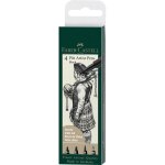 Feutres a dessin - faber - castell - pitt artist pen - noir - 4 mines diff�rentes