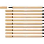 Feutre dessin pen 68 - lot x 10 feutres de coloriage pointe moyenne - beige (68 / 88)