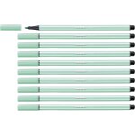 Feutre dessin pen 68 - lot x 10 feutres de coloriage pointe moyenne - vert de glace (68 / 13)