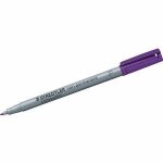 Feutre - effa�able - violet - pointe fine 0, 6mm - staedtler - lumocolor 316f