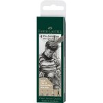 Feutres - faber - castell - pitt artist pen - gris chaud iv - etui de 4 feutres