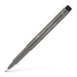 Feutre - gris chaud 4 - pointe fine 0, 7 mm - pitt artist pen - faber - castell