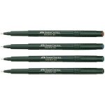 Feutre a pointe fine, faber - castell