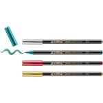 Feutres pointe pinceau - brushpen - set no�l - 4 feutres - pointe pinceau flexible 1 - 6 mm - feutre ...