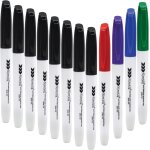 Feutre tableau blanc effacable, 12 pcs feutre ardoise effacable stylo feutre magnetique faible odeur, ...