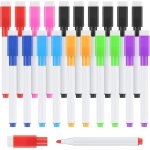 Feutre tableau blanc effacable, 20pcs marqueur tableau blanc effacable, magnetique stylo effa�ables, ...