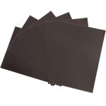 Film magntique - 1, 2 mm - din a4 - 6 pices - tableau autocollant, aimant - noir - fabriquer des aimants ...
