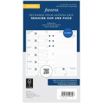 Filofax recharge pour agenda personal semaine sur 1 page + notes - franais - 2025