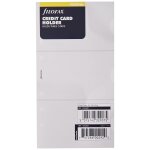 Filofax recharge pour organiseur porte - cartes de crédit transparent Filofax recharge pour organiseur porte - cartes de crédit transparent