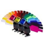 Filtres pour gel de couleur pour appareil photo, 20 pi�ces, accessoires pour flash