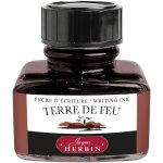 Un flacon d'encre 30 ml pour stylo - plumes et stylos roller, terre de feu Un flacon d'encre 30 ml pour stylo - plumes et stylos roller, terre de feu