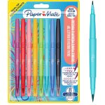 Flair dual stylo - feutres pointes pinceau et m�dium (0, 7 mm) stylos de coloriage a double extr�mit� ...