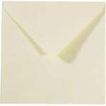 Florence enveloppes, carr� grand, ivoire, pour cartes, ensemble de 25, cartes assorties disponibles