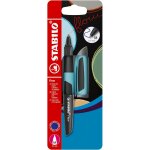 Flow bille, stylo - bille, rechargeable, turquoise - noir