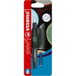 Flow sporty stylo plume kaki / noir avec cartouche