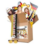 Folat 00243 - party paquet football allemagne 13pi�ces, noir / rouge / jaune
