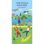 Une folle journe - myriorama - avec 1 livre accordon, 14 cartes illustres