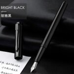 Foreclassic - stylo plume en métal, titane noir, plume extra fine, cadeau - type b - 0. 5mm Foreclassic - stylo plume en métal, titane noir, plume extra fine, cadeau - type b - 0. 5mm
