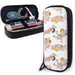 Four sex trousse a crayons grande capacit� porte - stylo marqueur pochette bo�te sac en cuir grand rangement ...