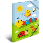 Frieda & friends 19784 chemise en carton solide avec rabats intrieurs imprims format a4