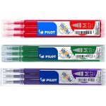 Frixion effaable stylos recharge, recharge de 9 bundle vert, rouge, violet / violet gel d'encre fine ...