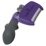Furminator fur151357 brosse et peigne pour animaux violet chat etrille