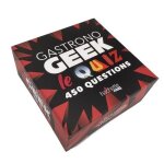 Gastronogeek : le quiz - 450 questions - avec 180 cartes, 4 pions et un plateau de jeu Gastronogeek : le quiz - 450 questions - avec 180 cartes, 4 pions et un plateau de jeu