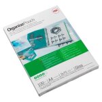 Gbc pochettes de plastification organise 2x125 brillant a4 + (100)