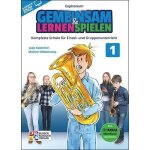 Gemeinsam lernen & spielen 1 euphonium / recueil + enregistrement(s) en ligne