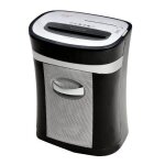 Genie 1501 xcd destructeur de documents et cd coupe crois�e corbeille int�gr�e / roulettes gris anthracite ...