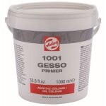 Gesso - blanc - appr�t - acrylique, aquarelle, huile - talens - pot 1l