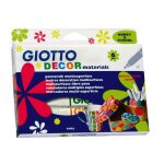 Giotto decor materials - etui de 6 feutres avec accroche