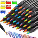 Gjfty - 36 pcs crayon arc en ciel, crayons arc - en - ciel 7 en 1 livré, 17, 5 cm crayons arc - en - ... Gjfty - 36 pcs crayon arc en ciel, crayons arc - en - ciel 7 en 1 livré, 17, 5 cm crayons arc - en - ...