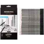 Gjfty - ensemble de 24 crayons graphite pour dessin - hb, h, 2h - 9h, b, 2b - 12b, 14b - art noir Gjfty - ensemble de 24 crayons graphite pour dessin - hb, h, 2h - 9h, b, 2b - 12b, 14b - art noir