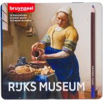 Gjfty - & rijksmuseum set de 24 crayons de couleur professionnels dans une bote en etain pour le dessin ...