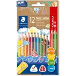 Gjfty - staedtler noris jumbo, crayons de couleur epais, conus pour les enfants, systme anti - casse, ...